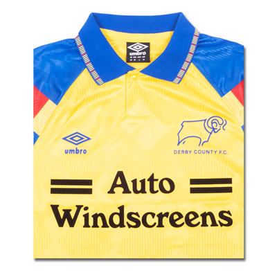 Derby County 1992 Away Umbro shirt
